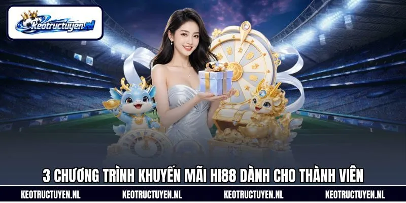 3 chương trình khuyến mãi Hi88 dành cho thành viên 3 chương trình khuyến mãi Hi88 dành cho thành viên