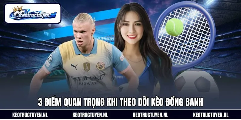 3 điểm quan trọng khi theo dõi kèo đồng banh