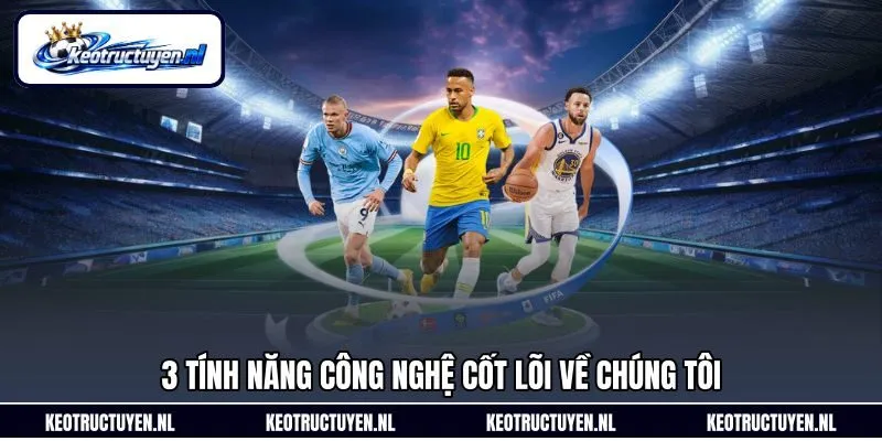 3 tính năng công nghệ cốt lõi về chúng tôi