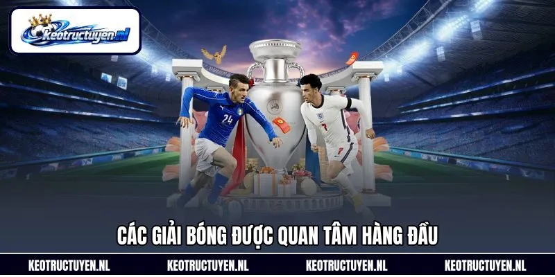 Các giải bóng được quan tâm hàng đầu