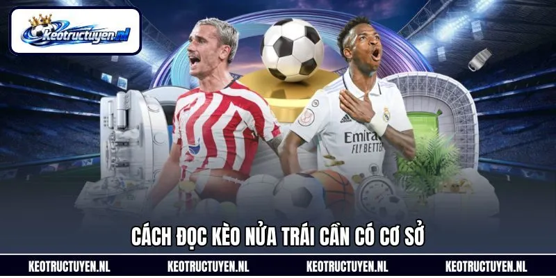 Cách đọc kèo nửa trái cần có cơ sở