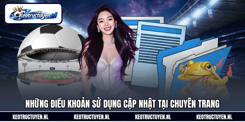Những điều khoản sử dụng cập nhật tại chuyên trang