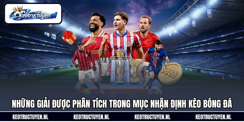 Những giải được phân tích trong mục nhận định kèo bóng đá Những giải được phân tích trong mục nhận định kèo bóng đá